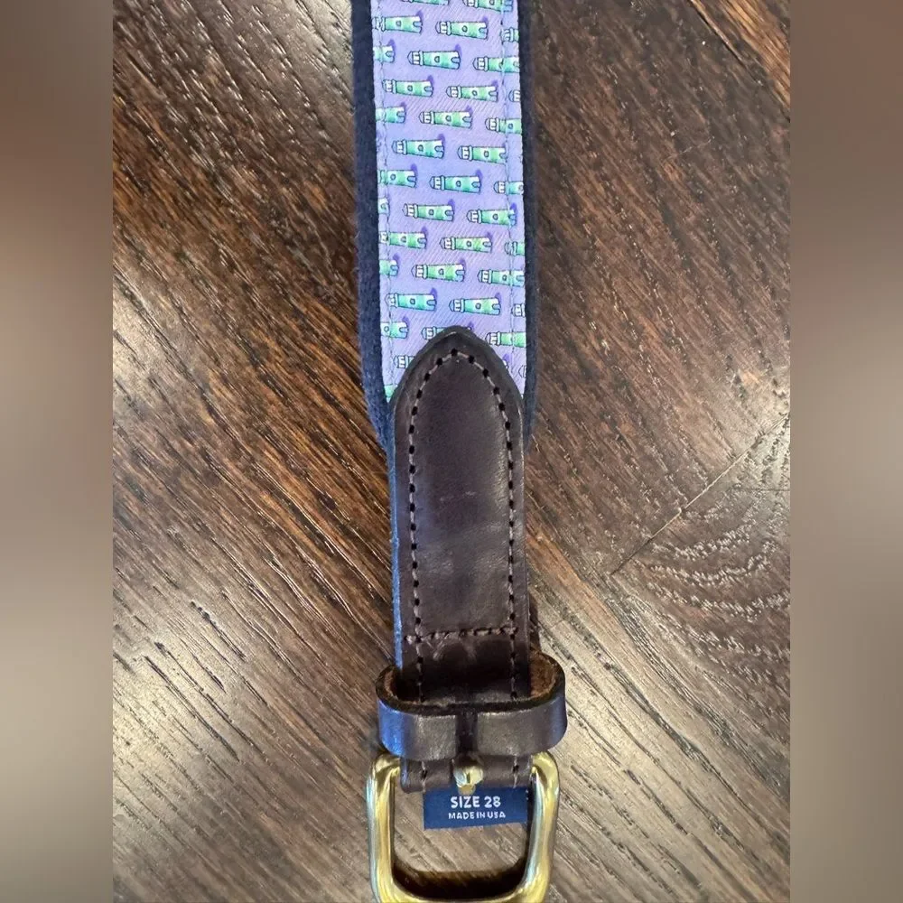 Vineyard Vines light house boys belt - size 28